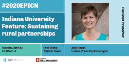 Indiana University Feature: Sustaining rural partnerships