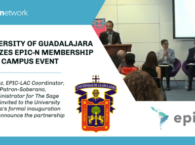 The University of Guadalajara Formalizes EPIC-N Membership Through Campus Event