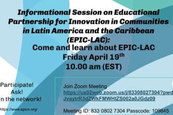 EPIC-LAC Informational Sessions