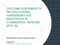 UNEP Releases Outcome Assessment Report on EPIC-N