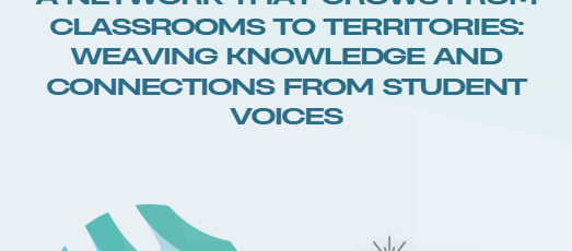 A Network That Grows From Classrooms to Territories: Weaving Knowledge and Connections From Student Voices